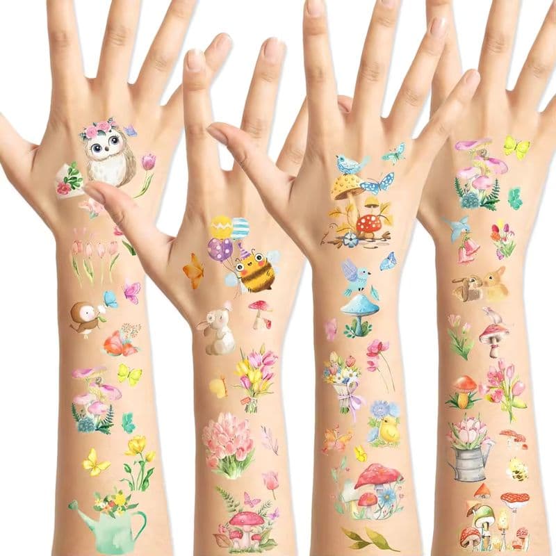 Individuell gestaltbare temporäre Tattoo-Aufkleber für vielfältige Einsatzmöglichkeiten-sku-5