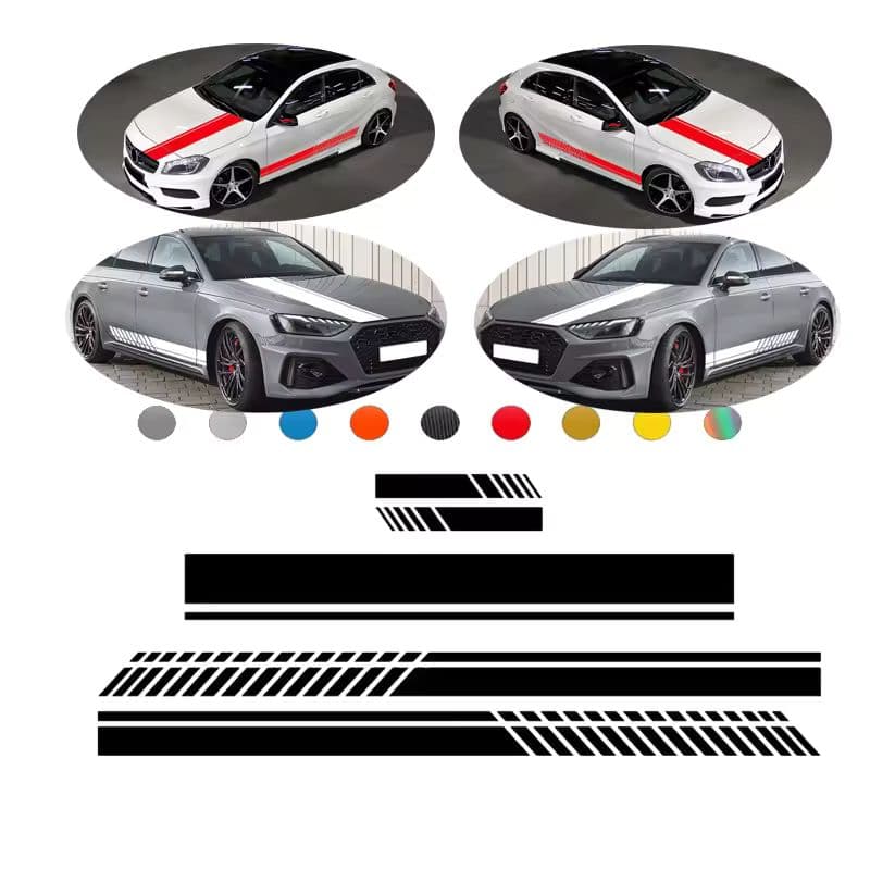 Customizable Car Decals for Enhanced Branding and Visual Appeal-sku-15