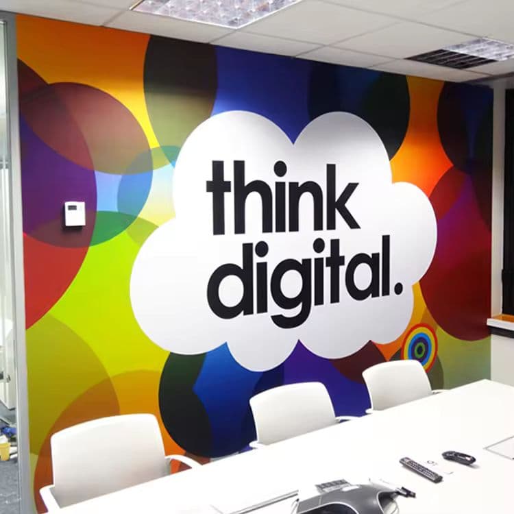 Custom Digital Vinyl Stickers for Versatile Wall Applications-sku-9