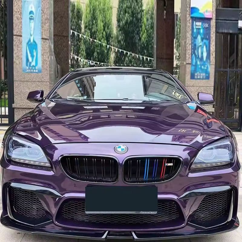 High-Performance Midnight Purple PET Car Vinyl Wrap for Stylish Customization-sku-13