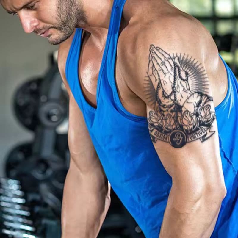 ลายฉลุรอยสักชั่วคราวกึ่งถาวรที่ปรับแต่งได้สำหรับศิลปะบนร่างกาย-sku-10